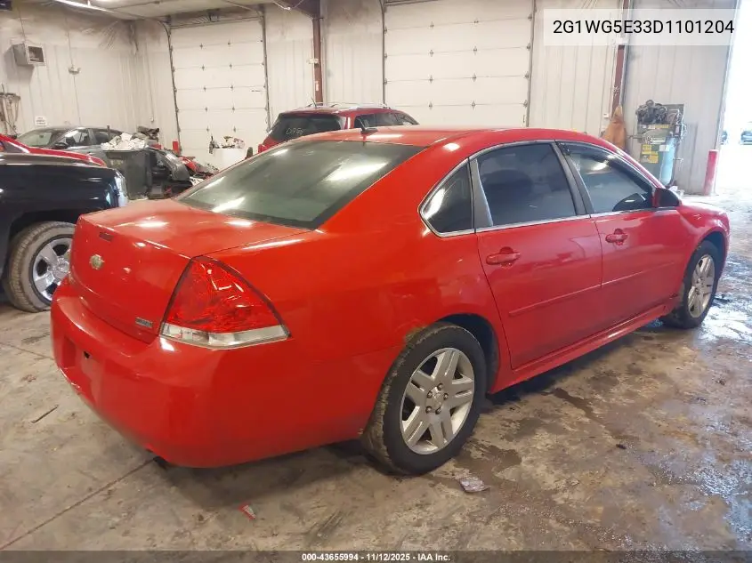 2G1WG5E33D1101204 2013 Chevrolet Impala Lt