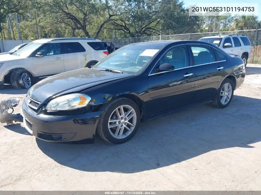 2G1WC5E31D1194753 2013 Chevrolet Impala Ltz