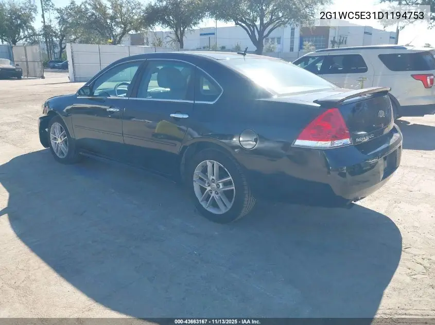 2G1WC5E31D1194753 2013 Chevrolet Impala Ltz