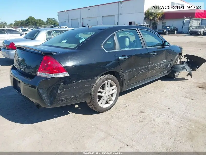 2G1WC5E31D1194753 2013 Chevrolet Impala Ltz