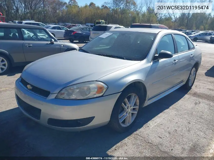 2G1WC5E32D1195474 2013 Chevrolet Impala Ltz