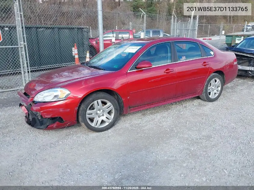 2G1WB5E37D1133765 2013 Chevrolet Impala Lt