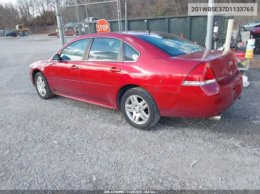 2G1WB5E37D1133765 2013 Chevrolet Impala Lt
