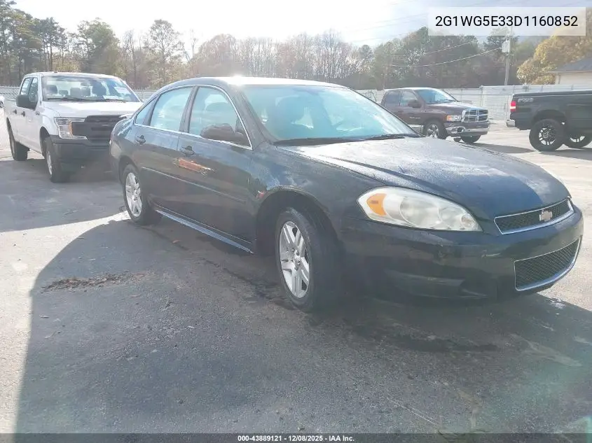 2G1WG5E33D1160852 2013 Chevrolet Impala Lt