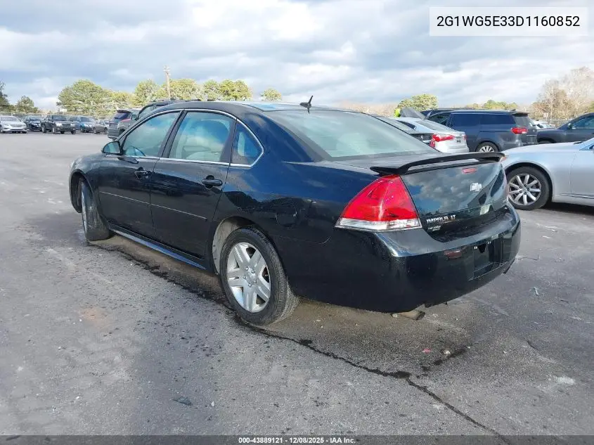 2G1WG5E33D1160852 2013 Chevrolet Impala Lt