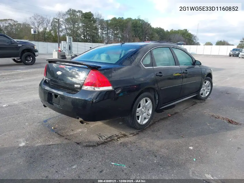 2G1WG5E33D1160852 2013 Chevrolet Impala Lt