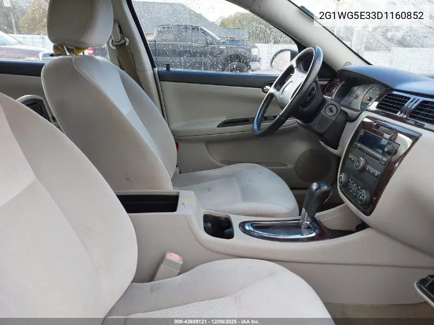 2G1WG5E33D1160852 2013 Chevrolet Impala Lt
