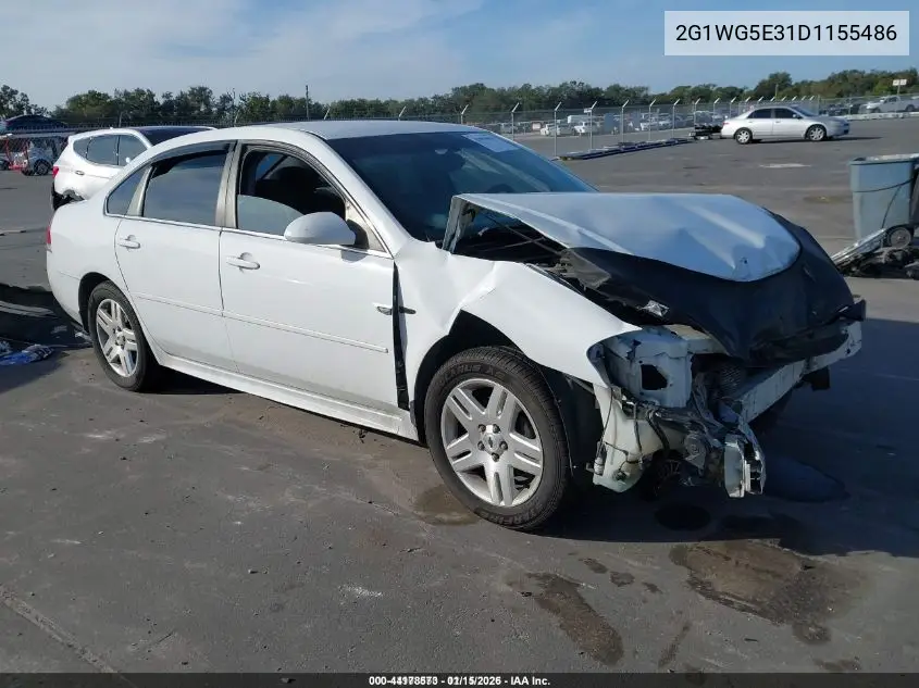 2G1WG5E31D1155486 2013 Chevrolet Impala Lt