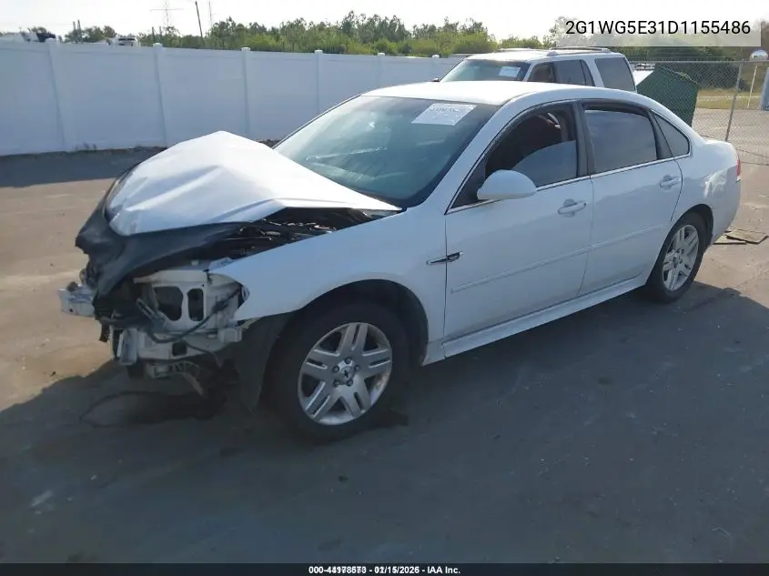 2G1WG5E31D1155486 2013 Chevrolet Impala Lt
