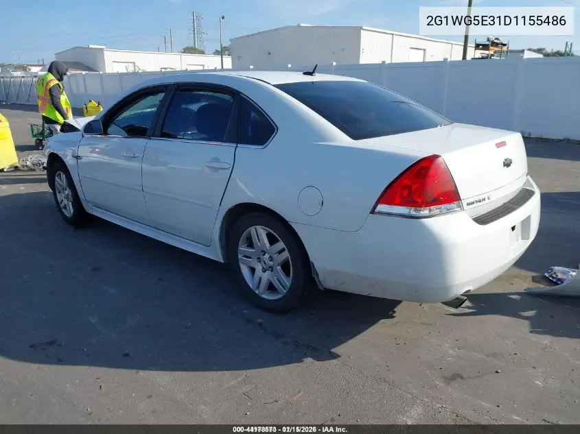 2G1WG5E31D1155486 2013 Chevrolet Impala Lt