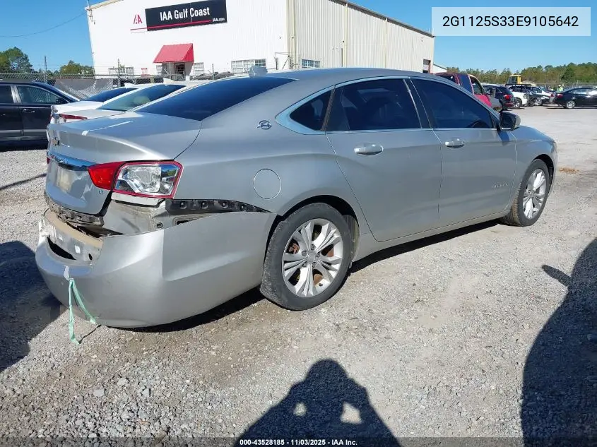 2G1125S33E9105642 2014 Chevrolet Impala 2Lt