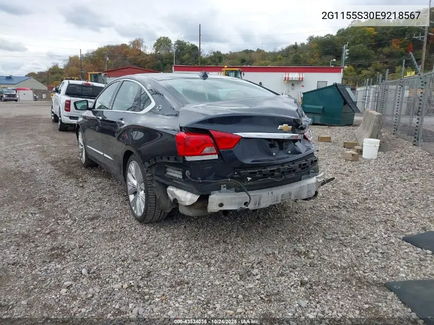 2G1155S30E9218567 2014 Chevrolet Impala 2Lz