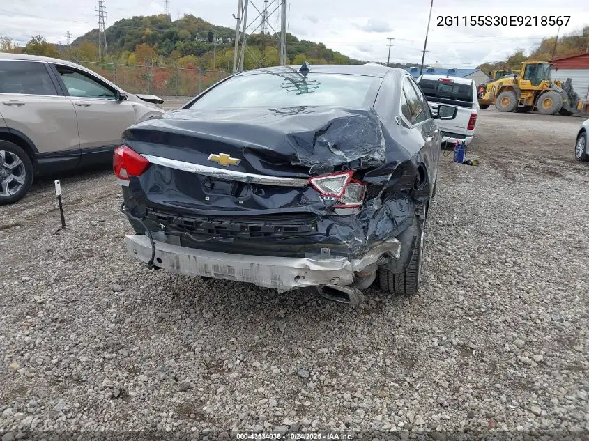 2G1155S30E9218567 2014 Chevrolet Impala 2Lz