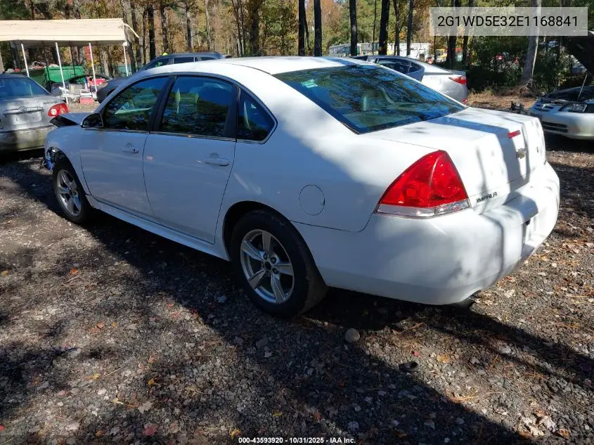 2G1WD5E32E1168841 2014 Chevrolet Impala Limited Police