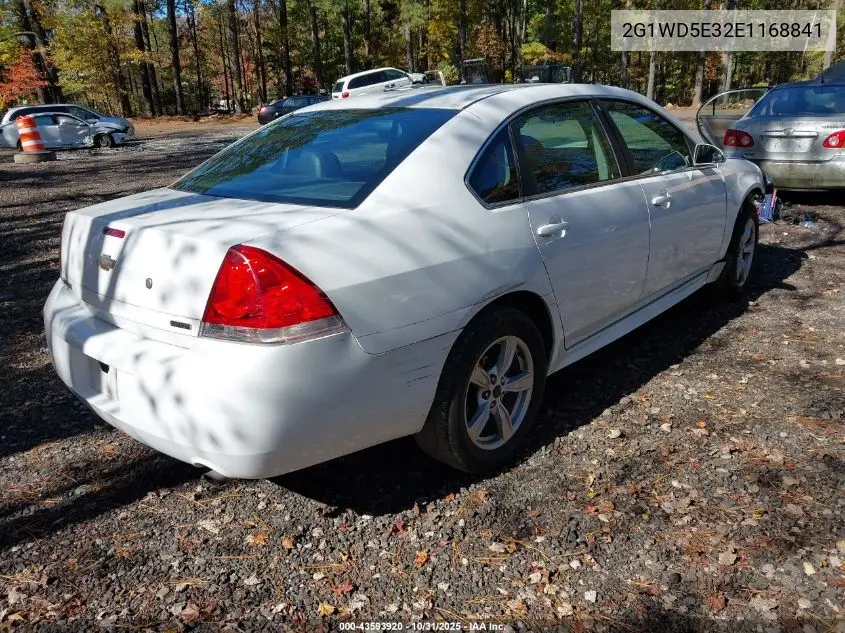 2G1WD5E32E1168841 2014 Chevrolet Impala Limited Police
