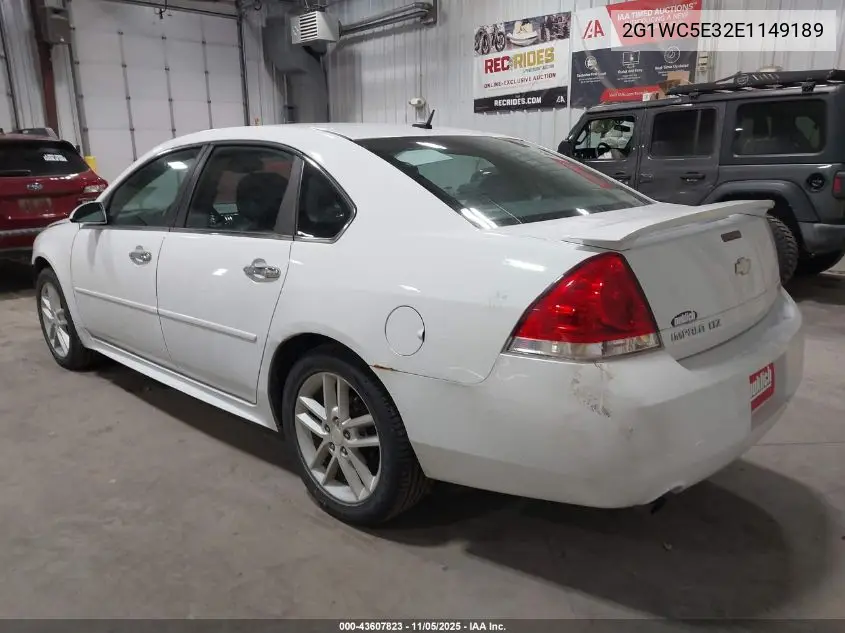 2G1WC5E32E1149189 2014 Chevrolet Impala Limited Ltz