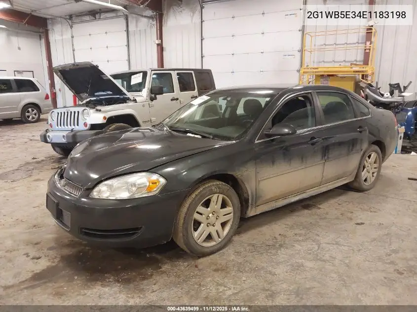 2G1WB5E34E1183198 2014 Chevrolet Impala Limited Lt