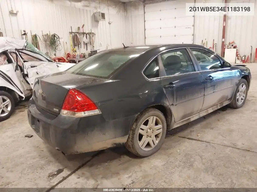 2G1WB5E34E1183198 2014 Chevrolet Impala Limited Lt