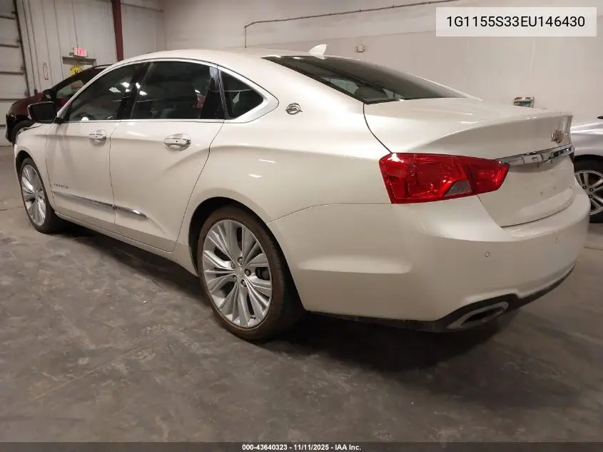 1G1155S33EU146430 2014 Chevrolet Impala 2Lz