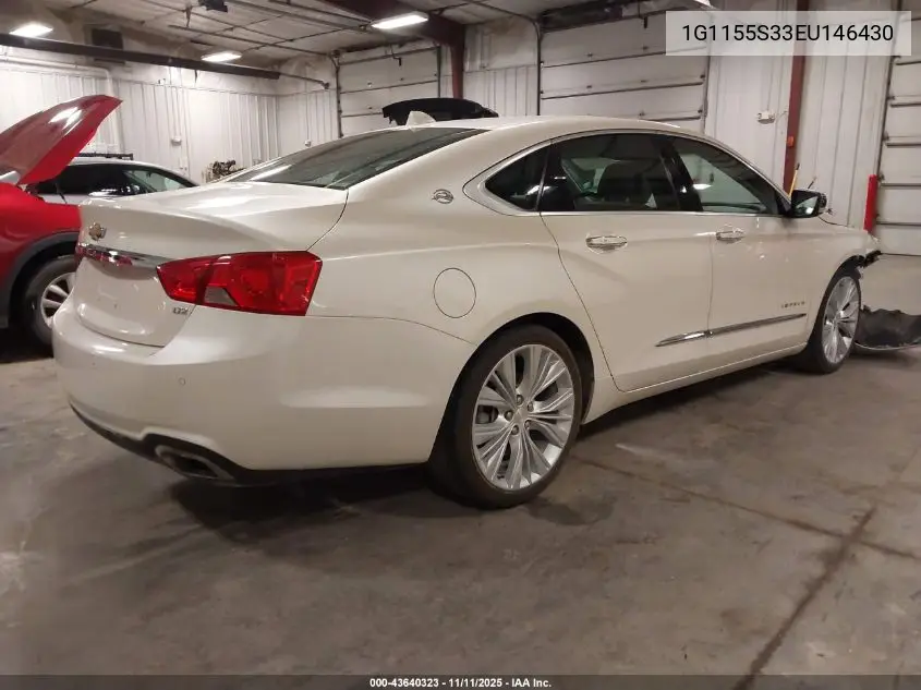 1G1155S33EU146430 2014 Chevrolet Impala 2Lz