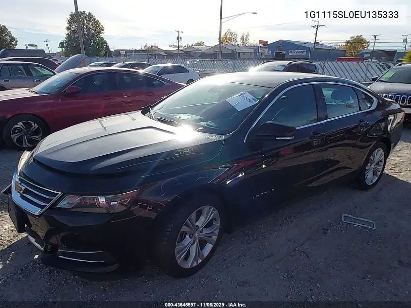1G1115SL0EU135333 2014 Chevrolet Impala 1Lt