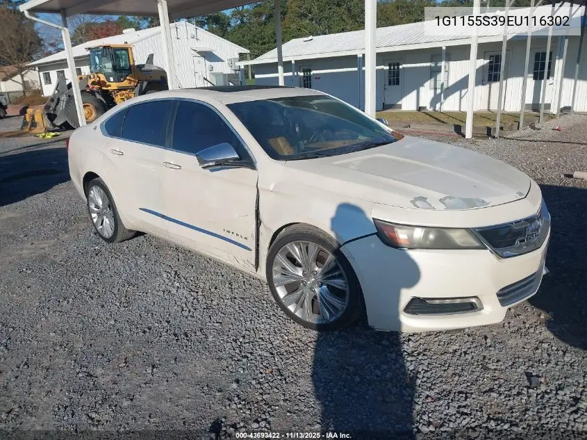 1G1155S39EU116302 2014 Chevrolet Impala 2Lz