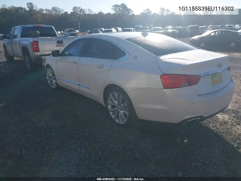 1G1155S39EU116302 2014 Chevrolet Impala 2Lz