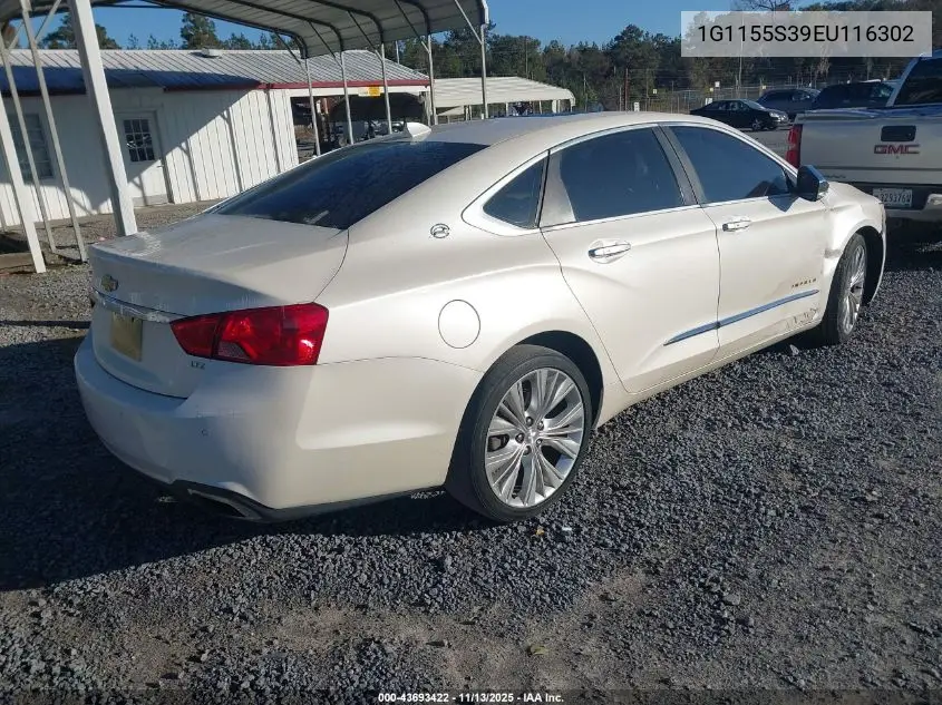 1G1155S39EU116302 2014 Chevrolet Impala 2Lz
