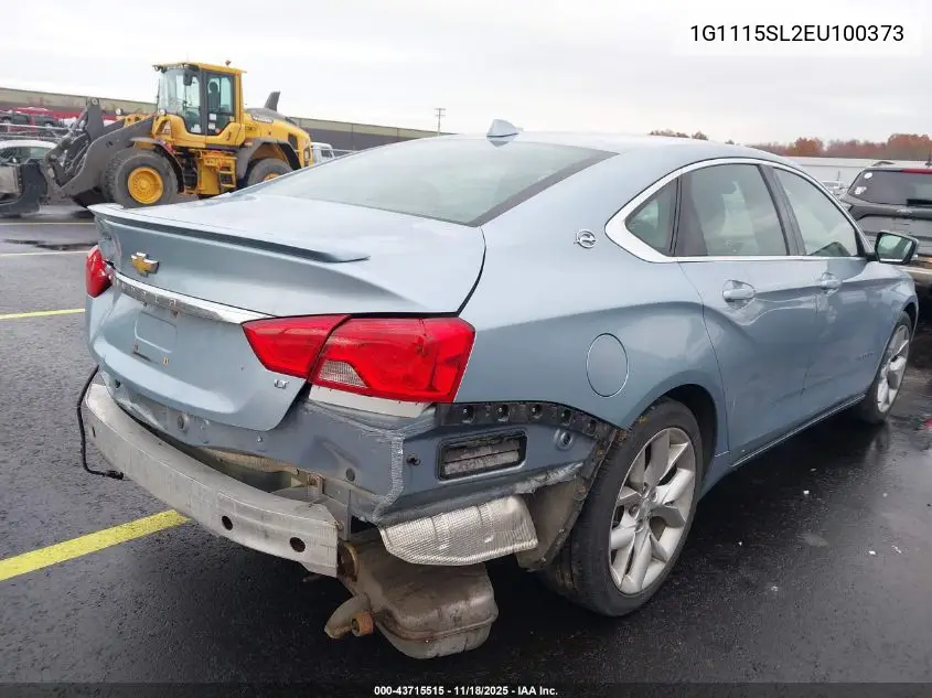 1G1115SL2EU100373 2014 Chevrolet Impala 1Lt