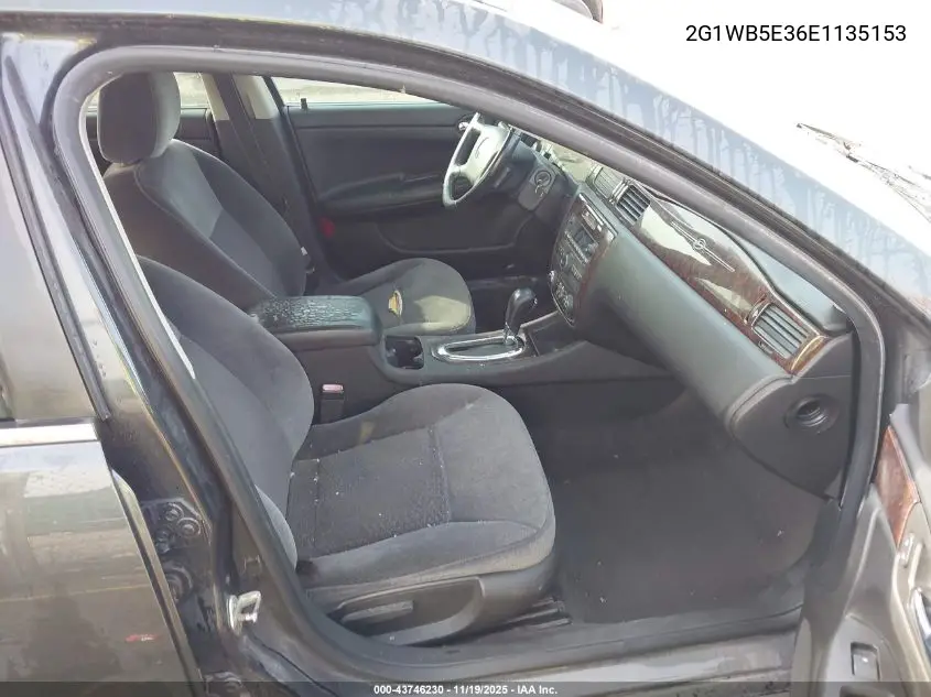 2G1WB5E36E1135153 2014 Chevrolet Impala Limited Lt