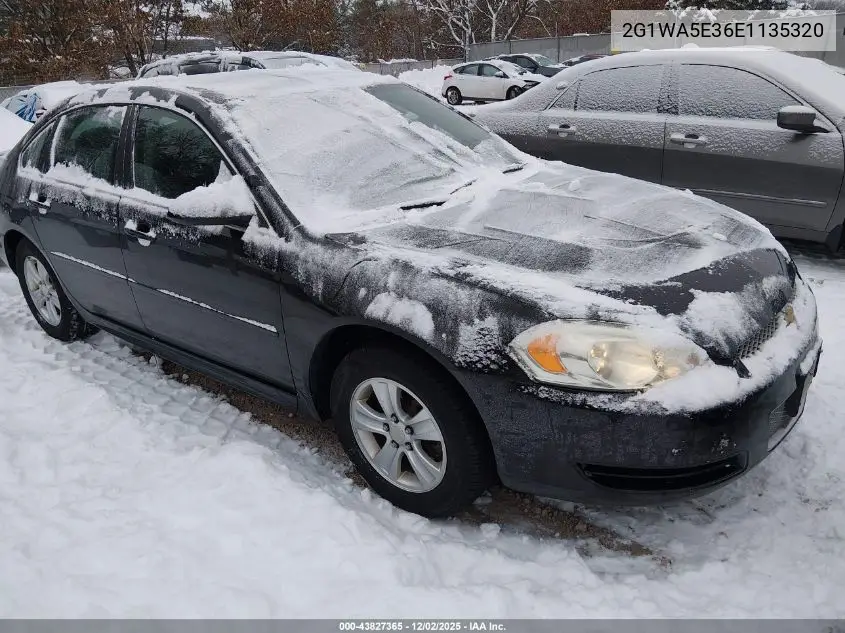 2G1WA5E36E1135320 2014 Chevrolet Impala Limited Ls