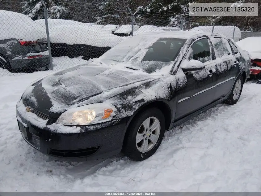 2G1WA5E36E1135320 2014 Chevrolet Impala Limited Ls