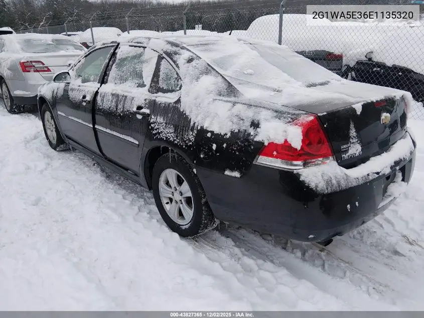 2G1WA5E36E1135320 2014 Chevrolet Impala Limited Ls