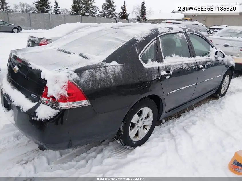 2G1WA5E36E1135320 2014 Chevrolet Impala Limited Ls