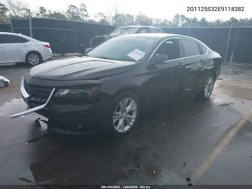 2G1125S32E9118382 2014 Chevrolet Impala 2Lt