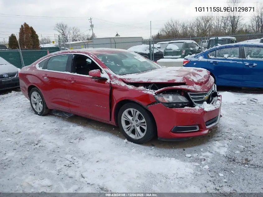1G1115SL9EU129871 2014 Chevrolet Impala 1Lt