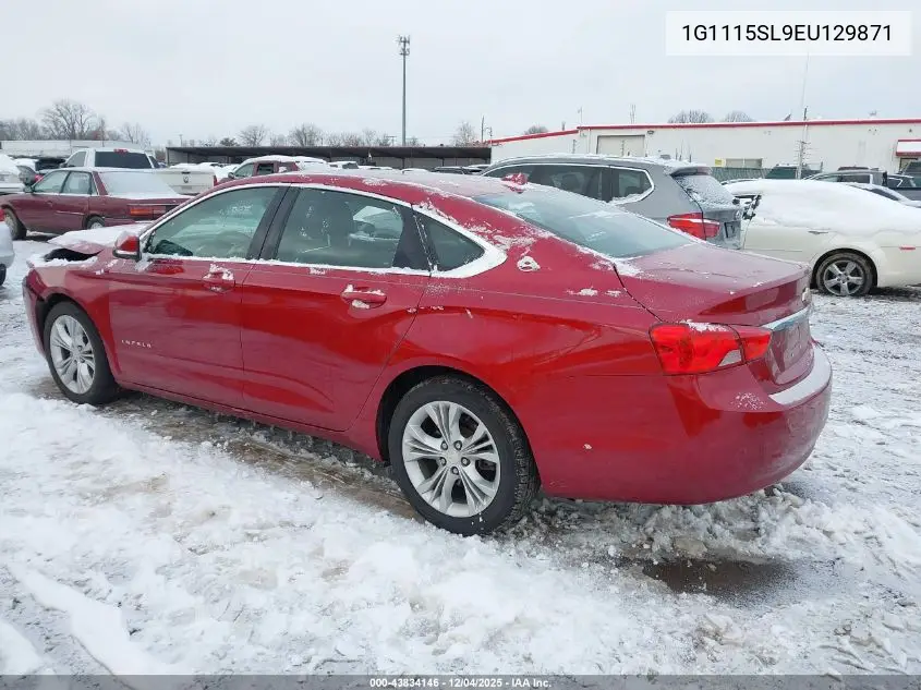 1G1115SL9EU129871 2014 Chevrolet Impala 1Lt