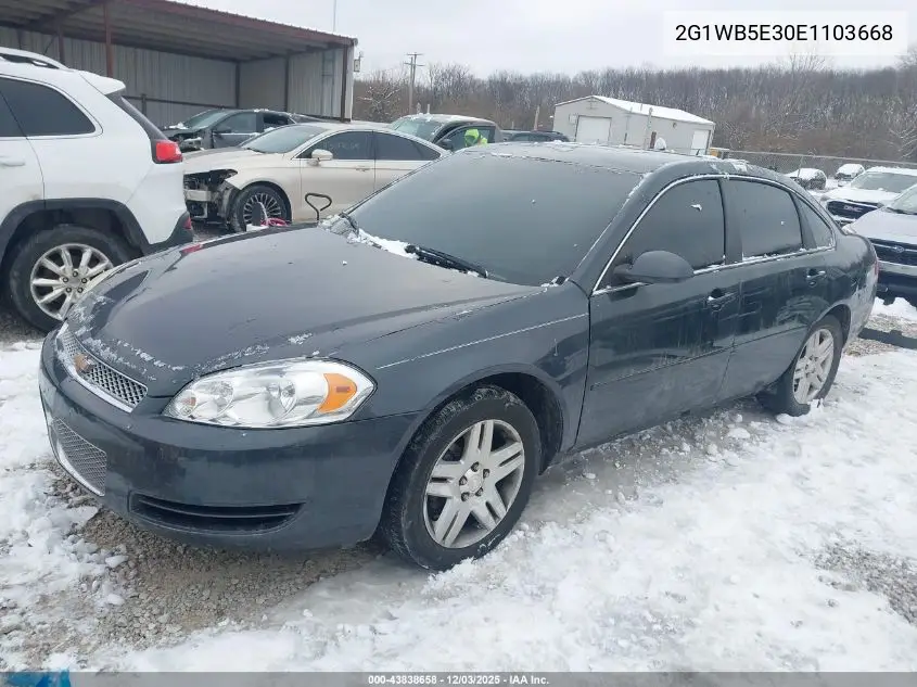 2G1WB5E30E1103668 2014 Chevrolet Impala Limited Lt