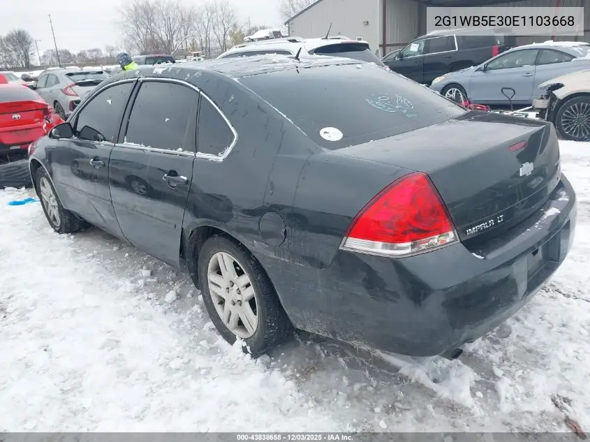 2G1WB5E30E1103668 2014 Chevrolet Impala Limited Lt