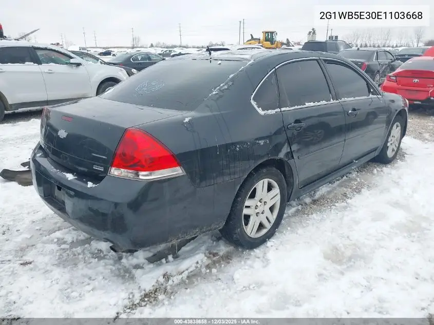 2G1WB5E30E1103668 2014 Chevrolet Impala Limited Lt