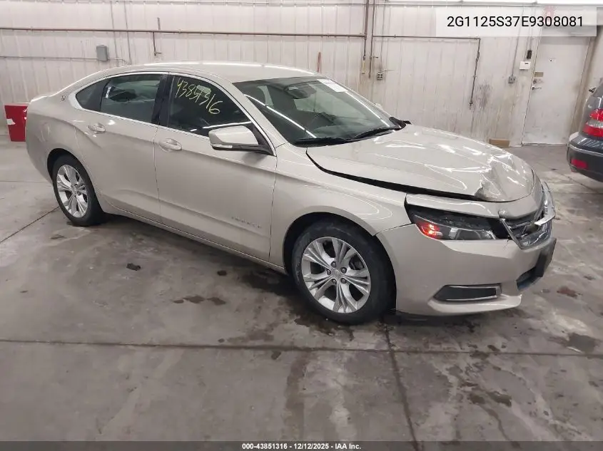 2G1125S37E9308081 2014 Chevrolet Impala 2Lt