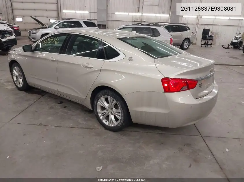 2G1125S37E9308081 2014 Chevrolet Impala 2Lt