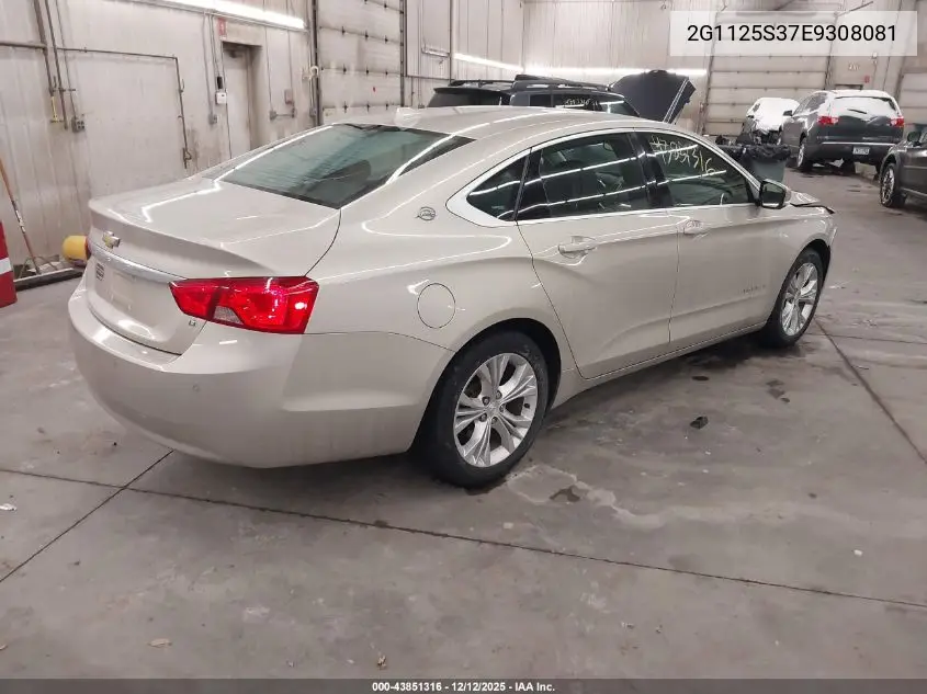 2G1125S37E9308081 2014 Chevrolet Impala 2Lt