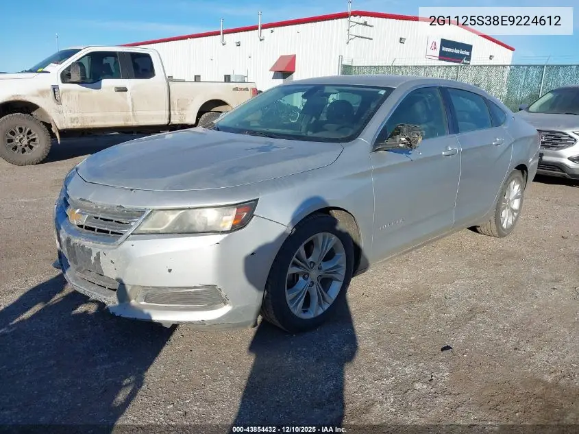 2G1125S38E9224612 2014 Chevrolet Impala 2Lt