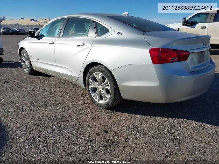 2G1125S38E9224612 2014 Chevrolet Impala 2Lt