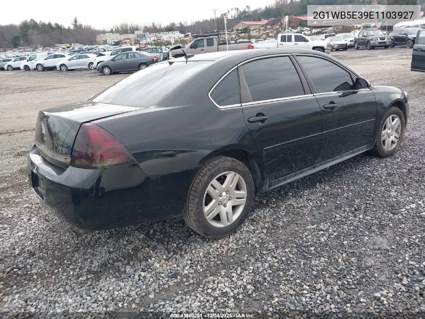 2G1WB5E39E1103927 2014 Chevrolet Impala Limited Lt