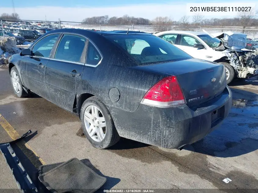 2G1WB5E38E1110027 2014 Chevrolet Impala Limited Lt