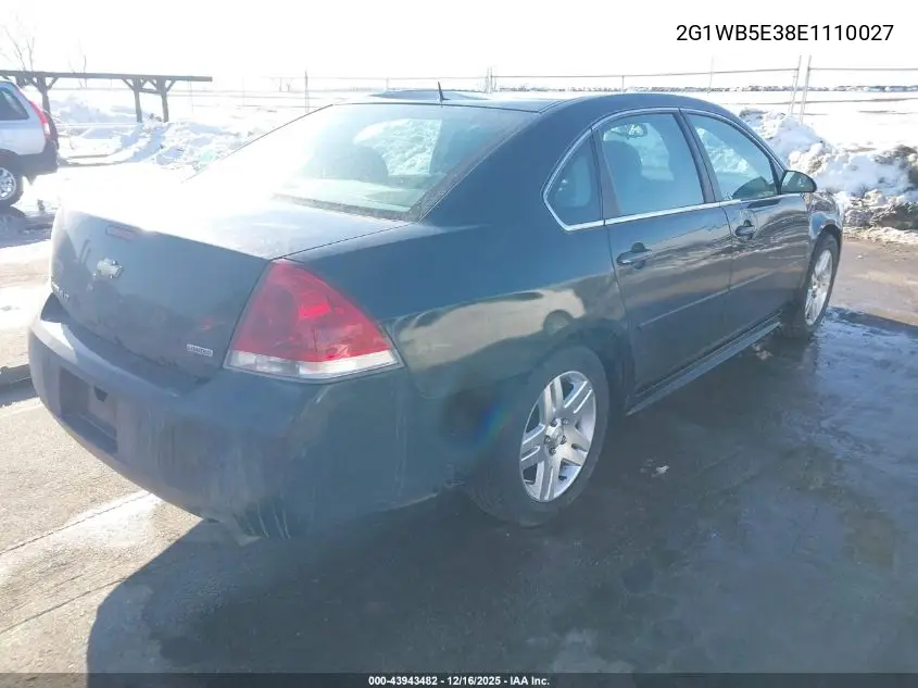 2G1WB5E38E1110027 2014 Chevrolet Impala Limited Lt