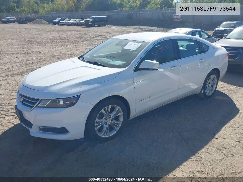 2G1115SL7F9173544 2015 Chevrolet Impala 1Lt