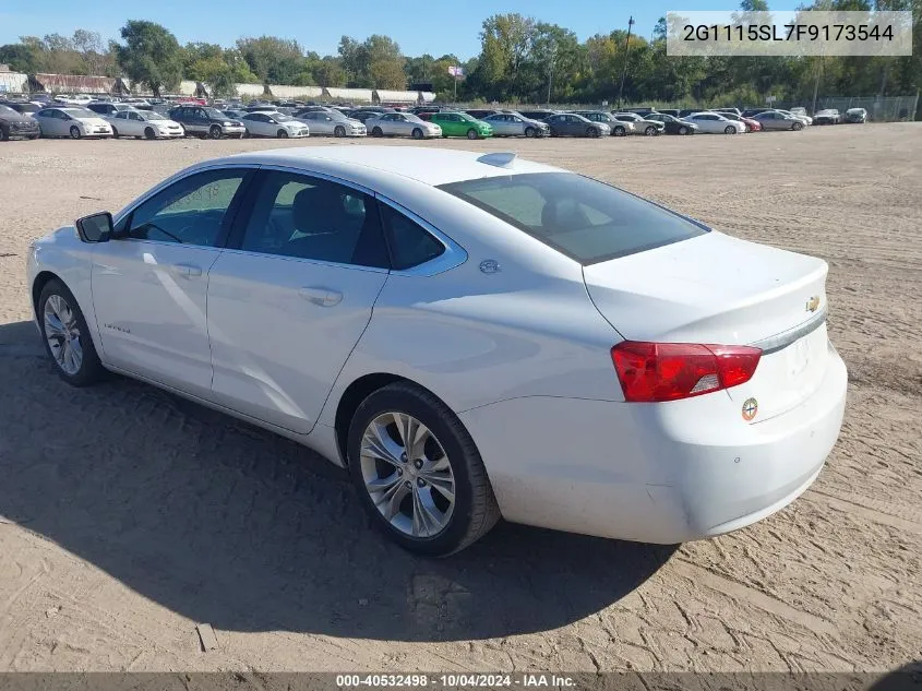 2G1115SL7F9173544 2015 Chevrolet Impala 1Lt